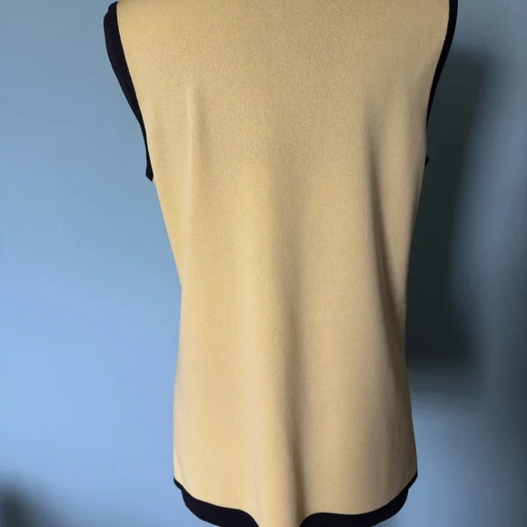 Misook yellow tank top. - Picture 3 of 5